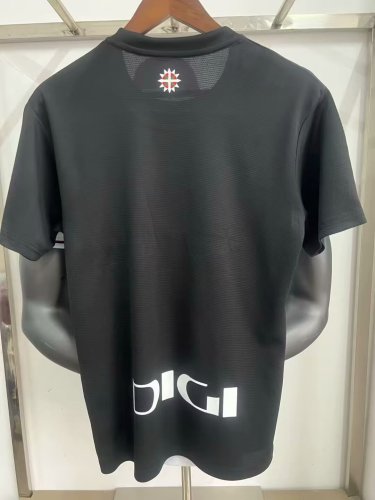 Fan Version 2025-2026 Athletic Bilbao Black Goalkeeper Soccer Jersey Football Shirt