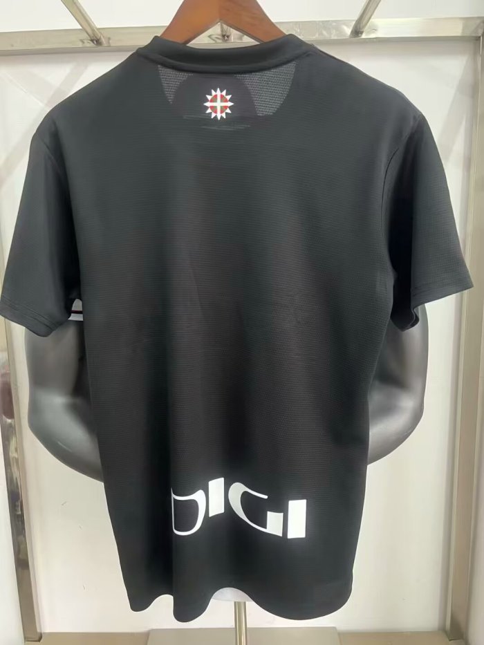 Fan Version 2025-2026 Athletic Bilbao Black Goalkeeper Soccer Jersey Football Shirt