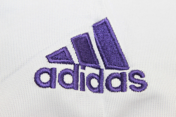 Retro Jersey 2002-2003 Real Madrid HIERRO 4 Third Away Purple/White Reversible Soccer Jersey Vintage Football Shirt