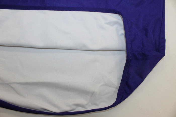 Retro Jersey 2002-2003 Real Madrid HIERRO 4 Third Away Purple/White Reversible Soccer Jersey Vintage Football Shirt