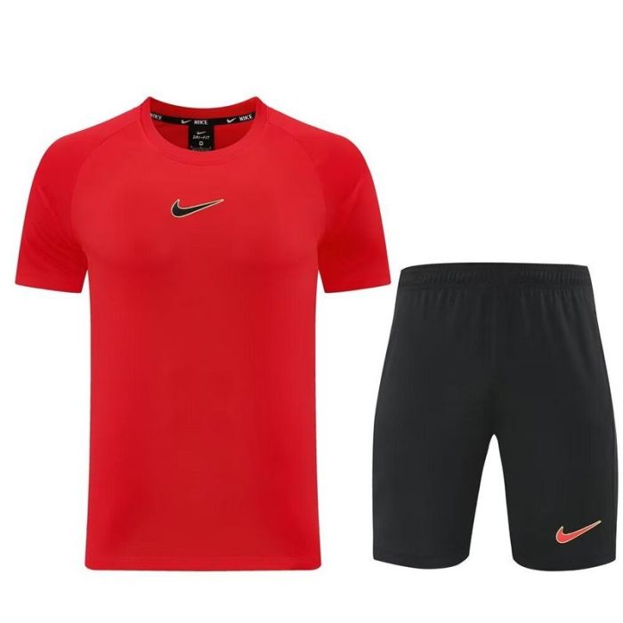 ND09 Blank DIY Soccer Training Uniforms Men's Custom Jersey and Shorts
