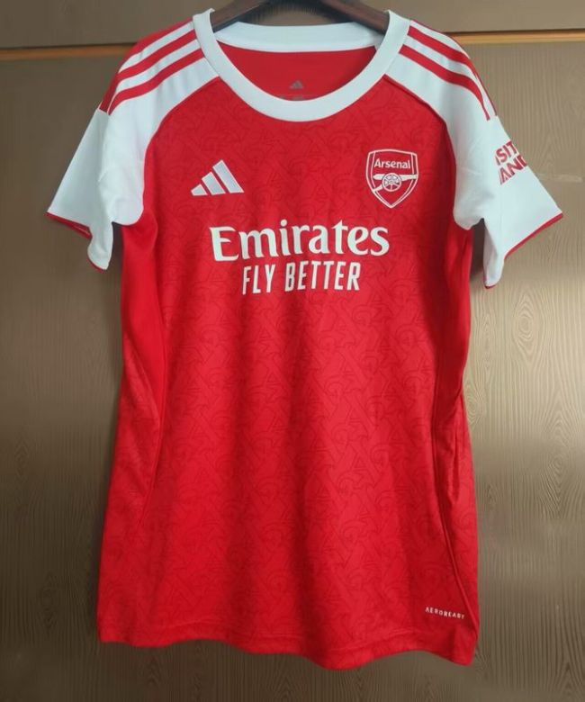 Women 2025-2026 Arsenal Home Soccer Jersey Girl Football Shirt