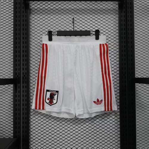Fan Version 2025-2026 Japan White Soccer Shorts Football Shorts