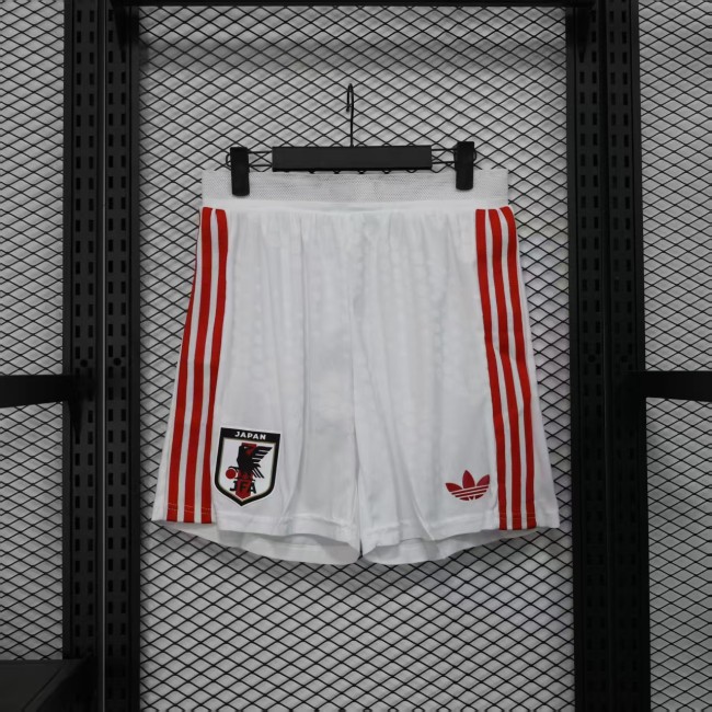 Fan Version 2025-2026 Japan White Soccer Shorts Football Shorts