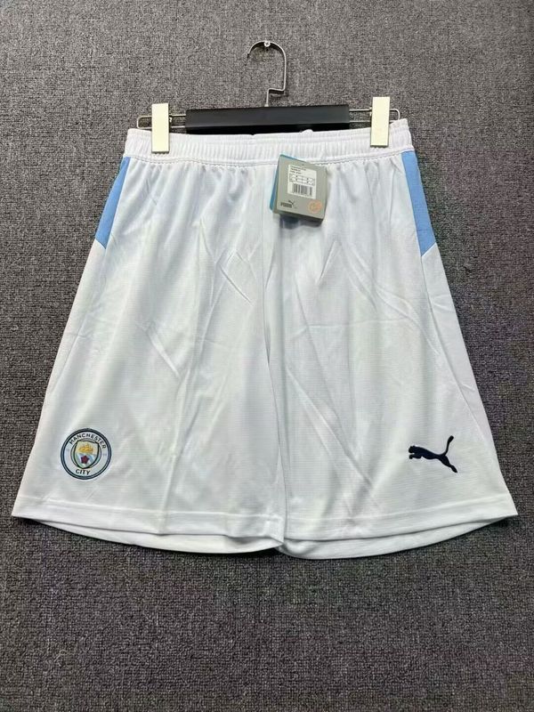 Fan Version 2025-2026 Manchester City Home Soccer Shorts Football Shorts
