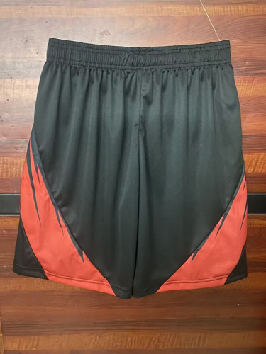 Fan Version 2025-2026 Flamengo Away Black Soccer Shorts Football Shorts