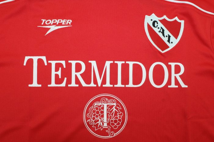 Retro Jersey 1998-2000 Atlético Independiente 7 Home Soccer Jersey Men's Football Shirt