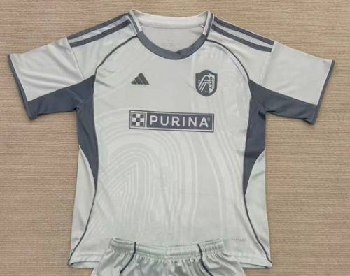 Fan Version 2025-2026 St. Louis City SC Training Soccer Jersey Football Shirt