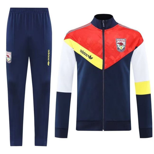 Retro Model 2025-2026 Arsenal Soccer Training Jacket and Pants Football Tracksuit
