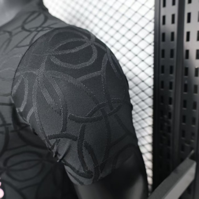 Player Version 2025-2026 PSG Black Special Edition Soccer Jersey Football Maillot