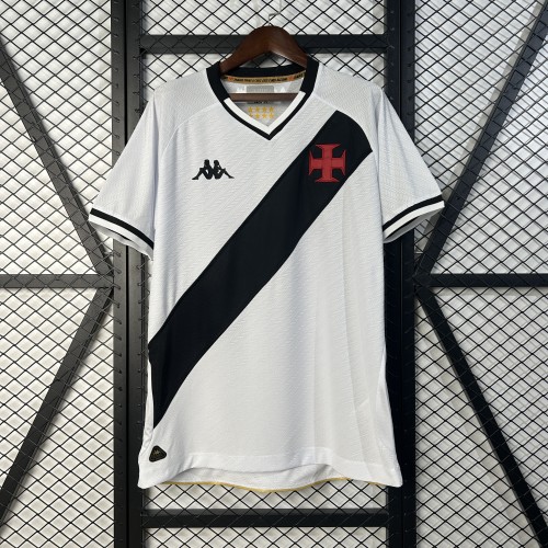 Fan Version 2025-2026 Vasco Da Gama White Soccer Jersey Footall Shirt