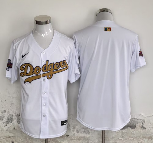 Los Angeles Dodgers 2025 White Champions MLB Jersey