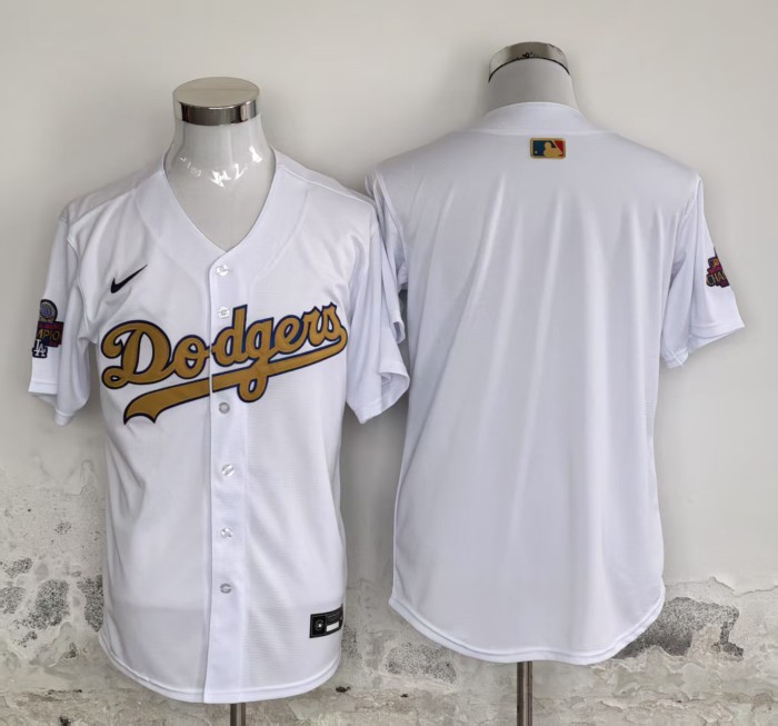 Los Angeles Dodgers 2025 White Champions MLB Jersey