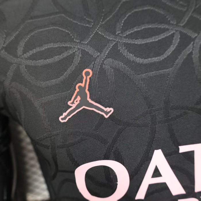 Player Version 2025-2026 PSG Black Special Edition Soccer Jersey Football Maillot