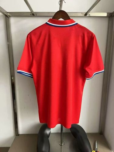 Fans Version 2025-2026 Queens Park Rangers Third Away Red Soccer Jersey Football Shirt