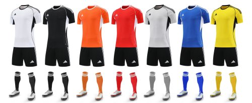 AD1021 Blank DIY Soccer Training Uniforms Men's Custom Jersey and Shorts