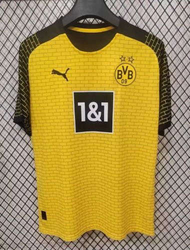 Fan Version 2025-2026 Borussia Dortmund Yellow Soccer Training Jersey BVB Football Shirt