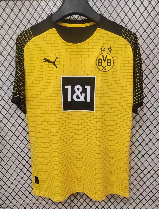Fan Version 2025-2026 Borussia Dortmund Yellow Soccer Training Jersey BVB Football Shirt