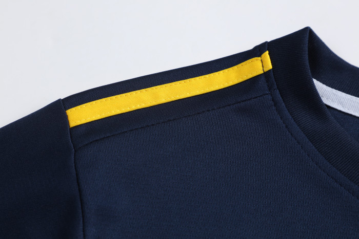 AD826 Blank DIY Soccer Training Uniforms Men's Custom Jersey and Shorts Youth Kids Football Set