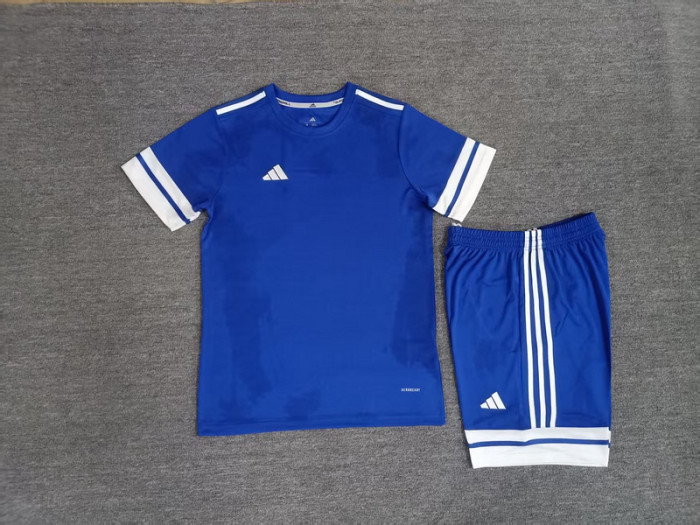 AD826 Blank DIY Soccer Training Uniforms Men's Custom Jersey and Shorts Youth Kids Football Set