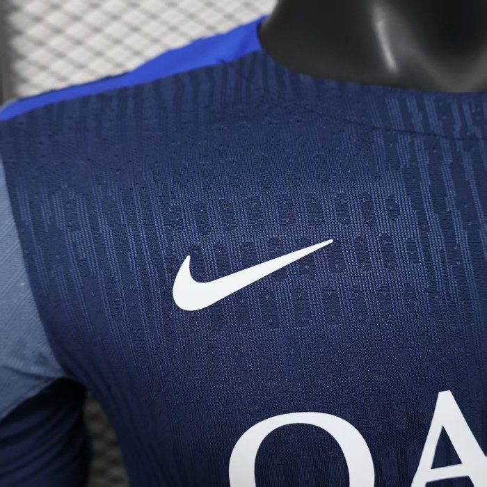 Player Version 2025-2026 PSG Blue Special Edition Soccer Jersey Football Maillot