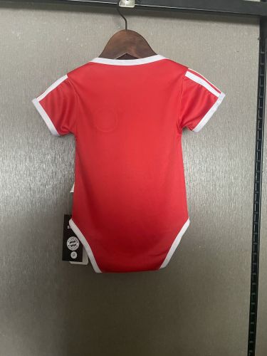 Baby Cloth 2025-2026 Bayern Munich Home Soccer Jersey Baby Onesies
