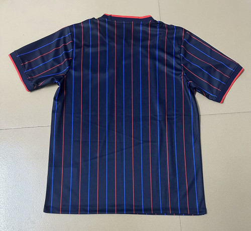 Fan Version 2025 USA Away Blue Soccer Jersey United States Football Shirt