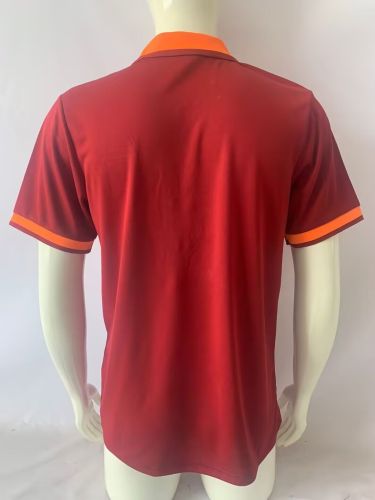 Retro Jersey 1982-1983 As Roma Home Soccer Jersey Vintage Football Shirt
