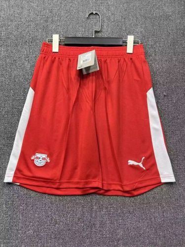 Fan Version 2025-2026 RB Leipzig Home Soccer Shorts Football Shorts