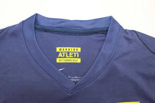 Fan Version 2025-2026 Atletico Madrid Away Dark Blue Soccer Jersey Football Shirt