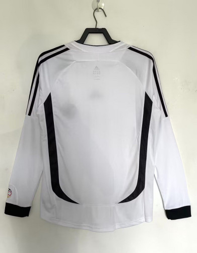 Long Sleeve Retro Jersey 2006 Germany Home Soccer Jersey Vintage Football Shirt