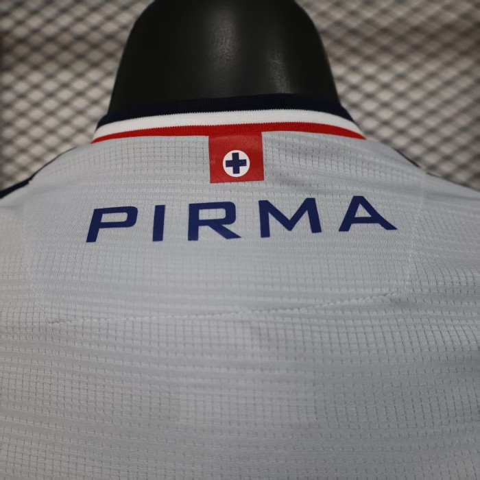 Player Version 2025-2026 Cruz Azul Grey Soccer Jersey Football Shirt