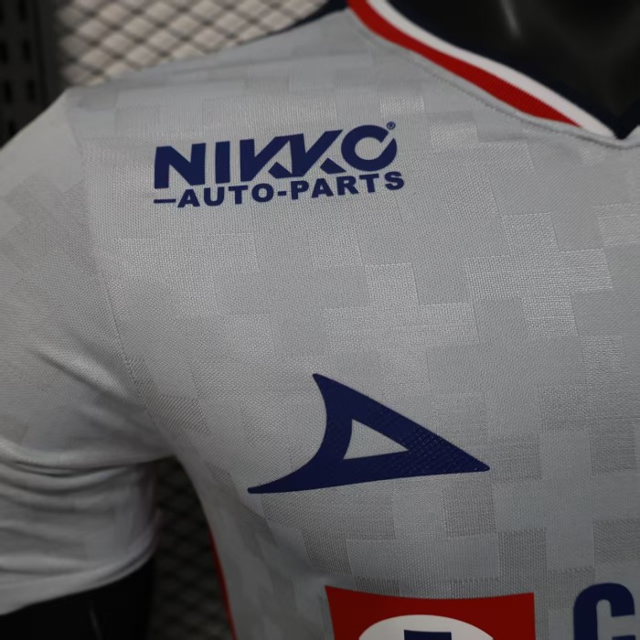 Player Version 2025-2026 Cruz Azul Grey Soccer Jersey Football Shirt