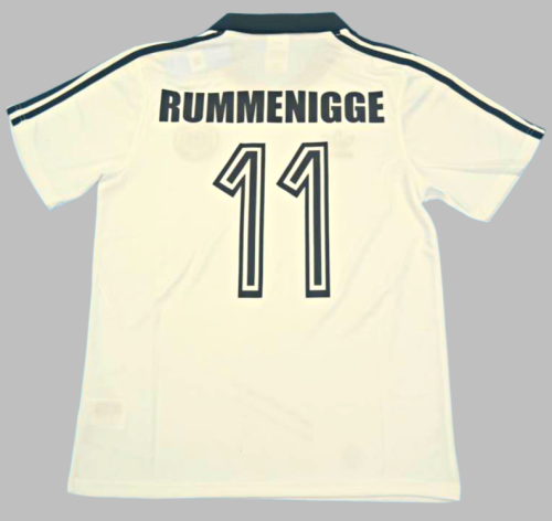 Retro Jersey 1980 Germany RUMMENIGGE 11 Home Soccer Jersey Vintage Football Shirt