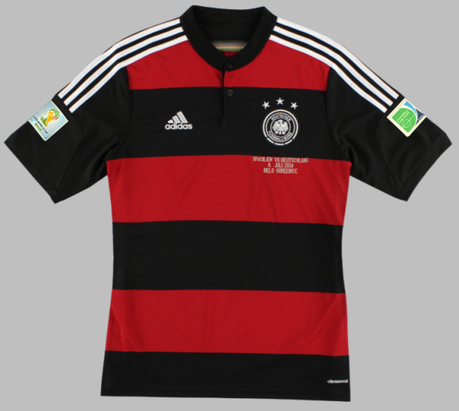 with Front Lettering+World Cup Patch Retro Jersey 2014 Germany Away Black/Red Soccer Jersey Vintage Football Shirt