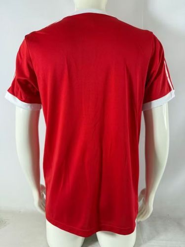 Retro Jersey 1974-1975 HSV Hamburg SV Away Red Soccer Jersey Hamburger Vintage Football Shirt