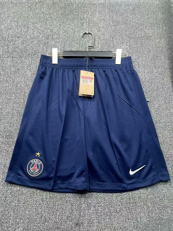 with one Star Fan Version 2025-2026 PSG Home Soccer Shorts Football Shorts