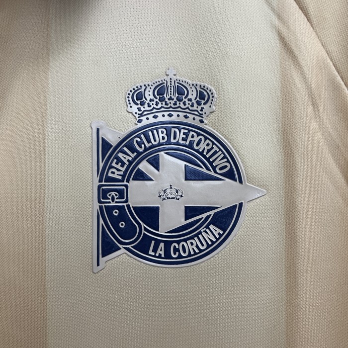 Long Sleeve Fan Version 2025-2026 Deportivo La Coruna 25th Anniversary Soccer Jersey Camisetas de Futbol