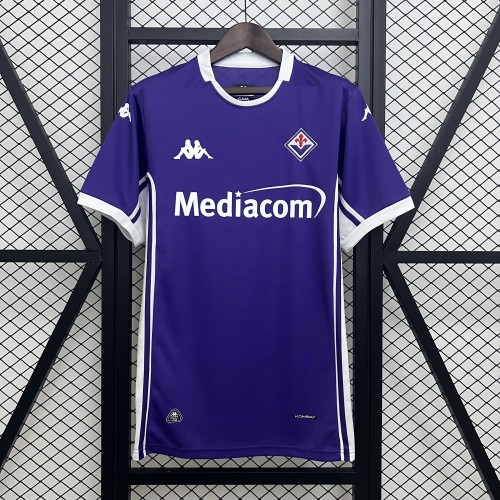 Florence Maillot Fan Version 2025-2026 Fiorentina Home Soccer Jersey
