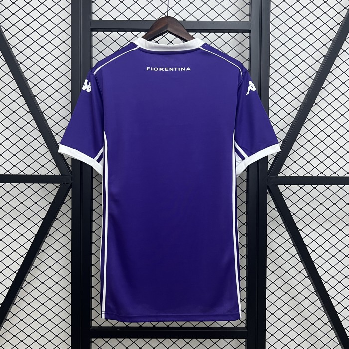 Florence Maillot Fan Version 2025-2026 Fiorentina Home Soccer Jersey