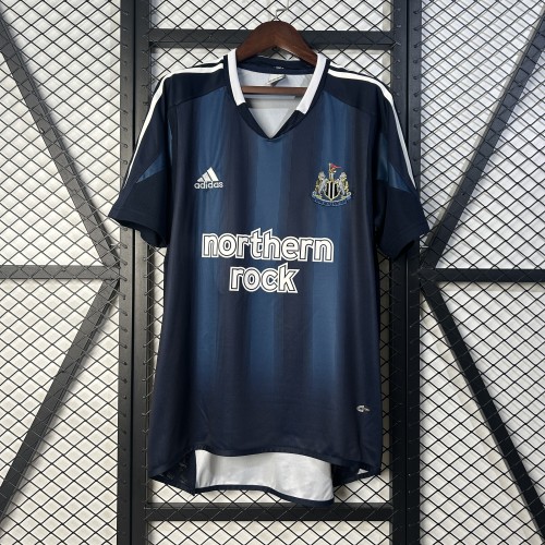 Retro Jersey 2005-2006 Newcastle United Away Soccer Jersey Vintage Football Shirt