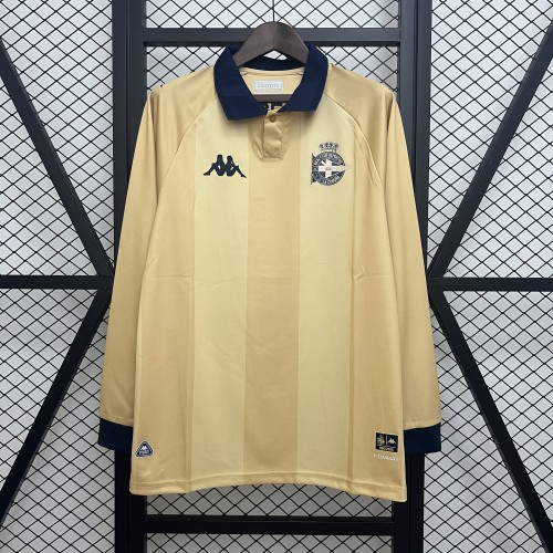 Long Sleeve Fan Version 2025-2026 Deportivo La Coruna 25th Anniversary Soccer Jersey Camisetas de Futbol