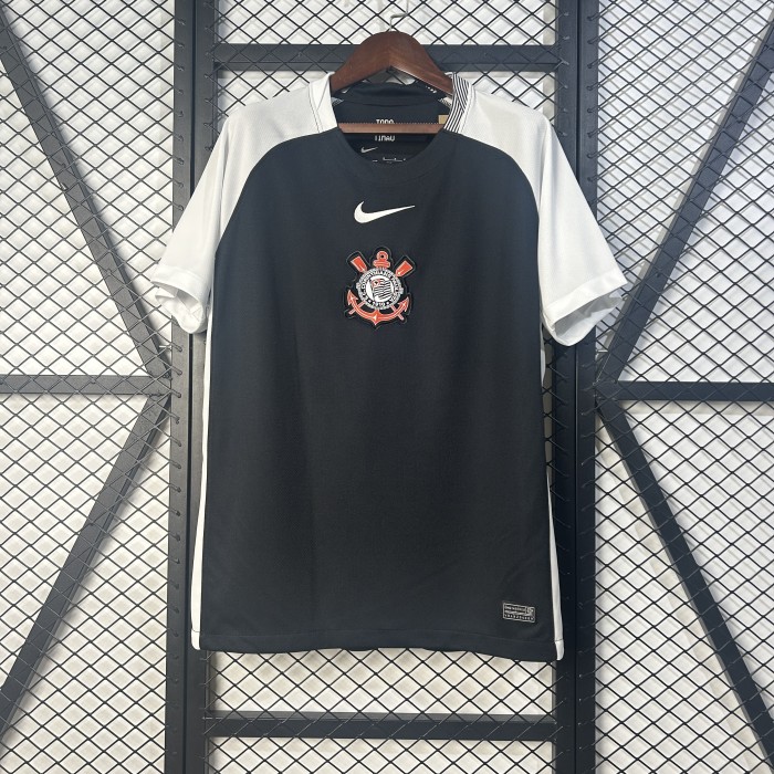Fan Version 2025-2026 Corinthians Away Soccer Jersey Football Shirt