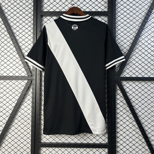 Fan Version 2025-2026 Vasco Da Gama Black Soccer Jersey Footall Shirt