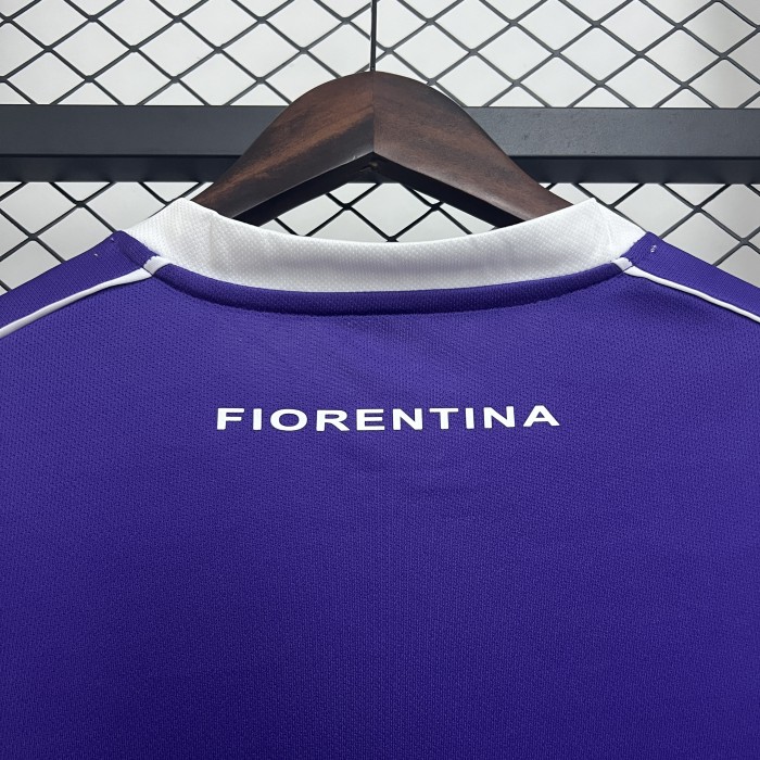 Florence Maillot Fan Version 2025-2026 Fiorentina Home Soccer Jersey