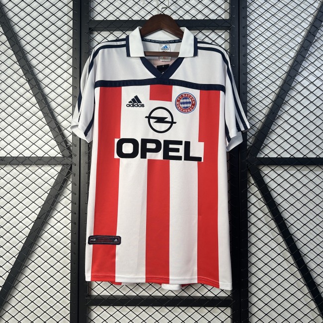 Retro Jersey 2000-2002 Bayern Munich Away Soccer Jersey Vintage Football Shirt