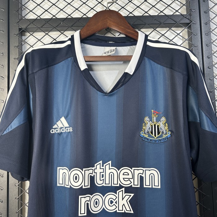 Retro Jersey 2005-2006 Newcastle United Away Soccer Jersey Vintage Football Shirt