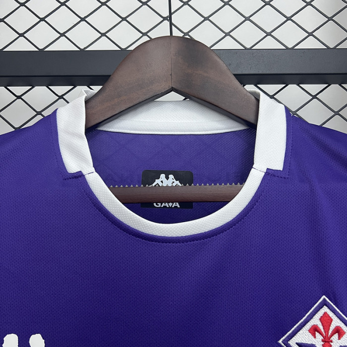 Florence Maillot Fan Version 2025-2026 Fiorentina Home Soccer Jersey