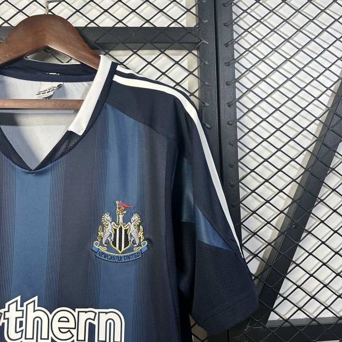 Retro Jersey 2005-2006 Newcastle United Away Soccer Jersey Vintage Football Shirt