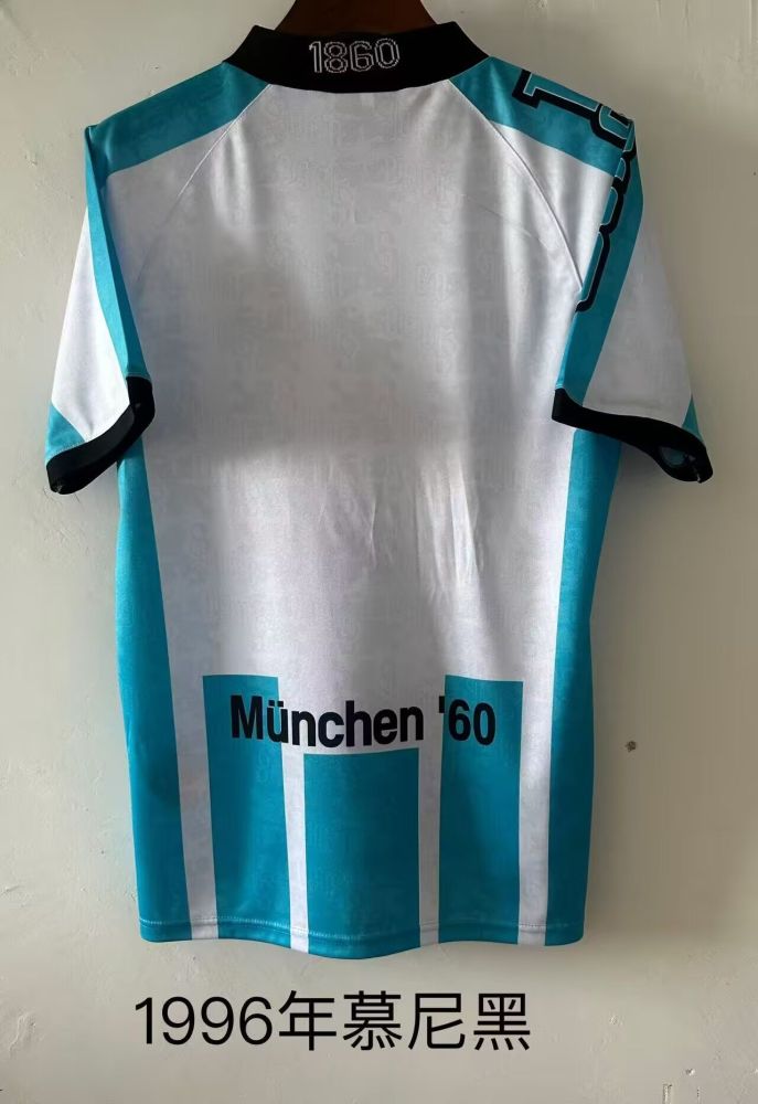 Retro Jersey 1995-1996 TSV 1860 Munich Home Soccer Jersey Vintage Football Shirt